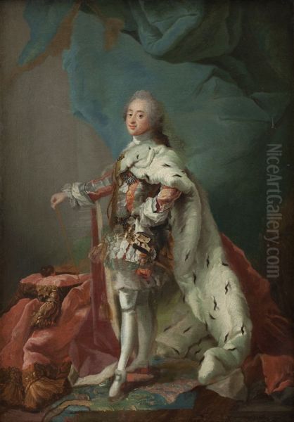 Frederik V in his Anointment Robes - view 1