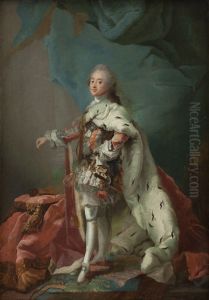 Frederik V i salvingsdragt Frederik V i salvingsdragt