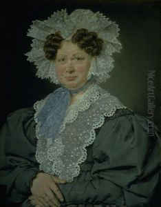 Kammerherreinde Kirsten Stampe f. Kaas (1766-1842) gift 1793 med kammerherre, Holger Baron Stampe til Nyso