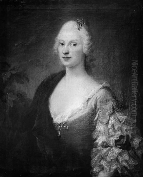Portraet af fru Adelgunde Elisabeth Amalia von Scholten - view 1