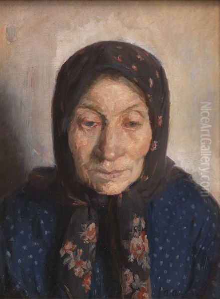 An Old Fisherman's Wife - view 1