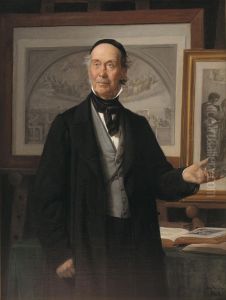 Kunsthistorikeren, professor N. L. Hoyen