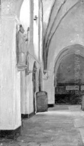 The Hospital of the Holy Ghost, Lubeck by Albert Gottschalk