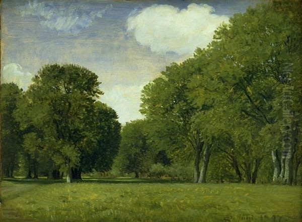 The Deer Park. Study - view 1