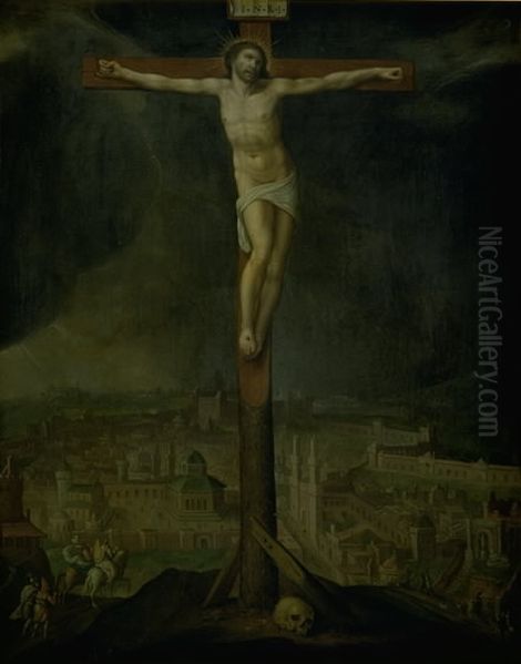 Christ on the Cross - view 1