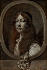 Heinrich von Delwig, Swedish Colonel by Abraham Wuchters