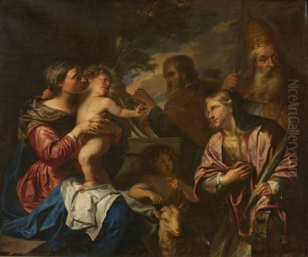 The Mystic Marriage of St Catherine - view 1