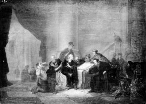 Judas Casts down the Pieces of Silver in the Temple Judas Casts down the Pieces of Silver in the Temple