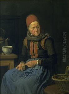 En amagerkone by Julius Exner