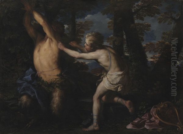 Apollo Flaying Marsyas - view 1
