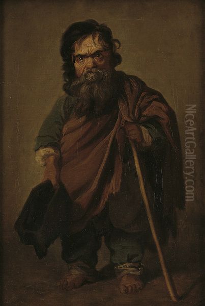 The Roman Dwarf Francesco Ravai, called Bajocco - view 1