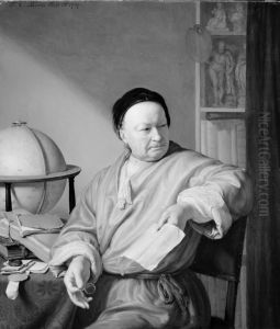 The Artist's Father, the Painter Willem van Mieris by Frans van the Younger Mieris