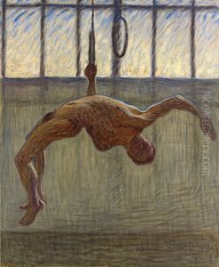 Ring gymnast I by Eugene Jansson