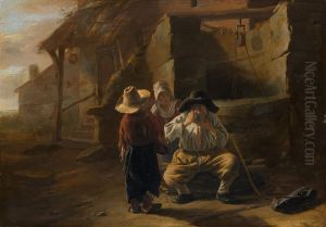 Travellers by a well