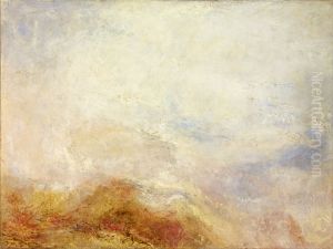 A mountain scene, Val d'Aosta