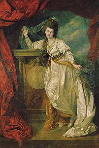 Elizabeth Farren as Hermione in The Winters Tale by Johann Zoffany