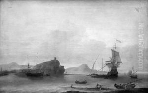 Seascape by Jan Theunisz Blanckerhoff