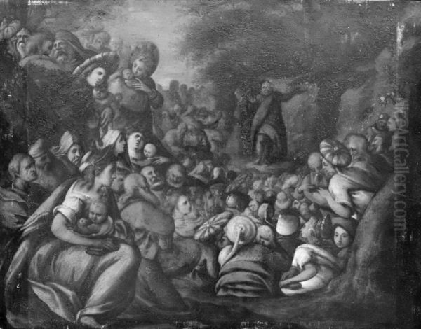 Jonah Preaching to the Ninevites - view 1