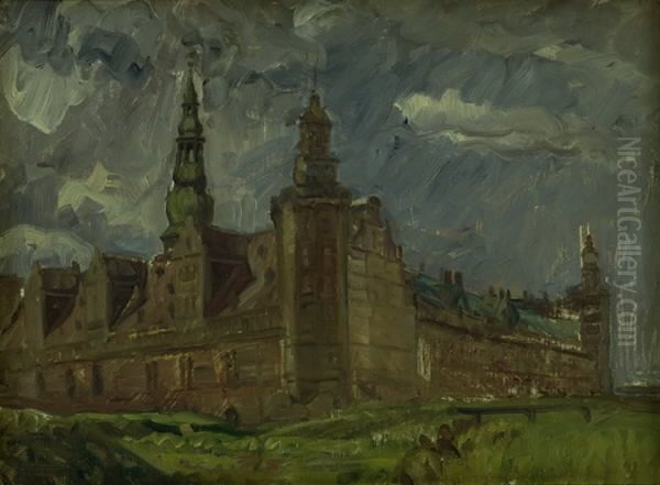 Kronborg Castle viewed from the southeast - view 1