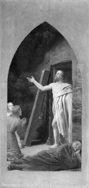 The resurrection. Sketch for an altarpiece - view 1