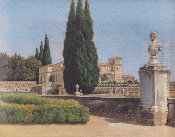 Parti i Villa Albanis have, Rom. - view 1