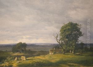 Landskab fra Esromegnen Landskab fra Esromegnen