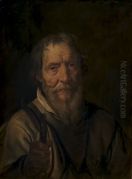 Portrait of an Old Man. Christian Jacobsen Drakenberg (?) - view 1