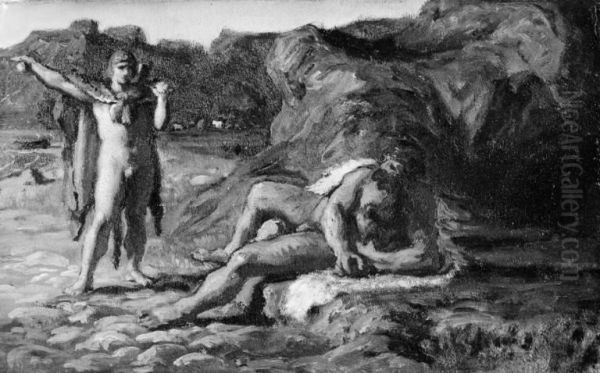 Thor and Hymir - view 1