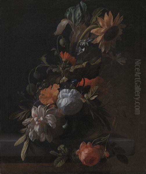 A Bowl of Flowers - view 1