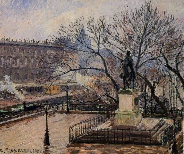 Udsigt over Pont Neuf med Henri IV's statue - view 1