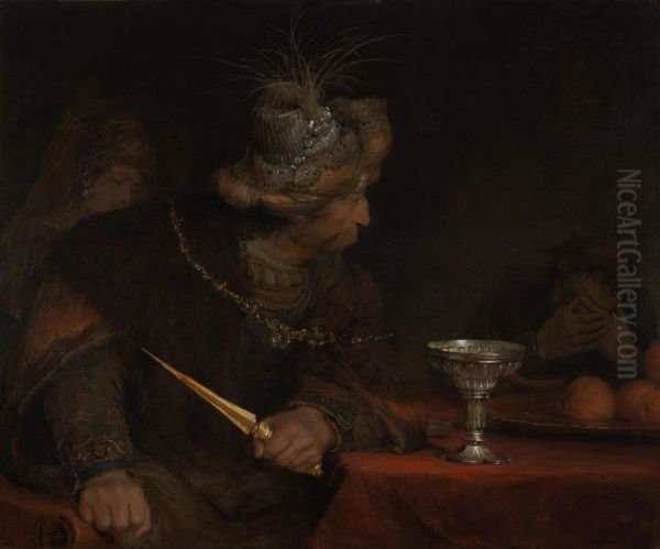 King Ahasuerus condemning Haman - view 1