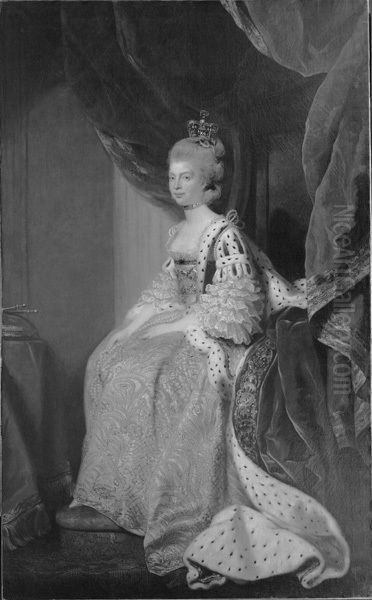Charlotte Sofie af Mecklenburg-Strelitz. Kong Georg III's gemalinde - view 1