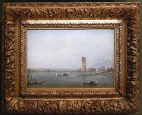 Gates of Venice (View of the Venetian lagoon with the Tower of Marghera) - view 1