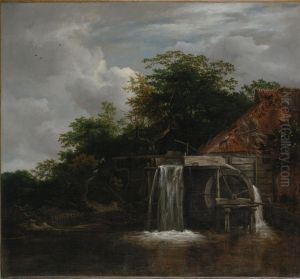 Watermill by Jacob Van Ruisdael