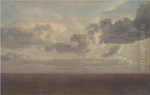 Study of Clouds over the Sea by Christoffer Wilhelm Eckersberg