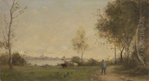 Landscape sketch by Jean-Baptiste Camille Corot