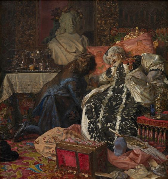 The Death of Queen Sophie Amalie - view 1