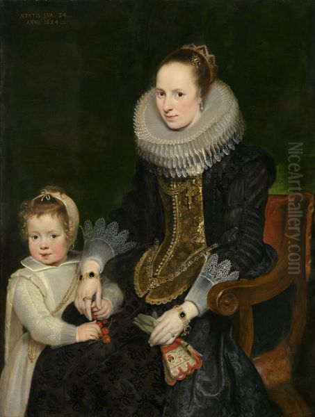 Mother and child - view 1