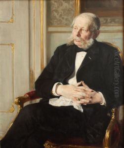 Portrait of Baron Otto Ditlev Rosenorn-Lehn Portrait of Baron Otto Ditlev Rosenorn-Lehn