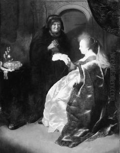 Esther reading Haman's Decree of the Extermination of the Jews Esther reading Haman's Decree of the Extermination of the Jews