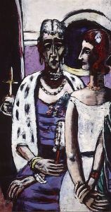 Mother and daughter by Max Beckmann