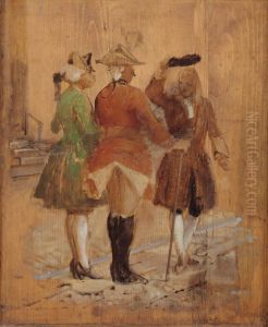 Holberg gar af vejen for Jacob von Thyboe og Jean de France Holberg gar af vejen for Jacob von Thyboe og Jean de France