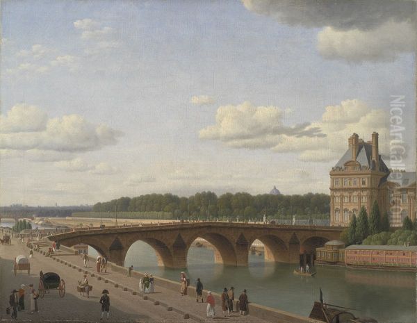 Pont Royal seen from Quai Voltaire - view 1