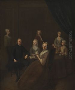The Artist's Parents-in-Law and some of their Children