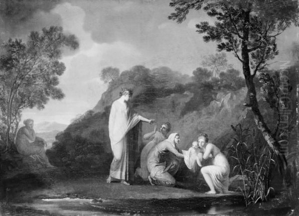 The Finding of the Infant Moses - view 1