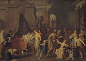 Alcestis and Admetus by Gerard Hoet