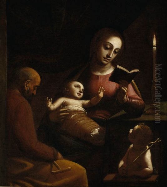 Holy Family with St John the Baptist - view 1