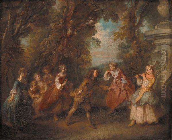 Children at Play in the Open - view 1