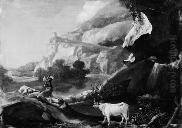 Landscape with Mercury and Argus - view 1