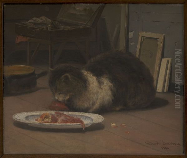 Katten i atelieret - view 1